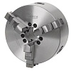 Трехкулачковый токарный патрон OPTIMUM с центральным зажатием 200 мм DIN ISO 702-2 № 4 (Camlock)